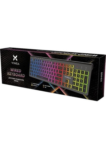 Клавіатура KB-460 Black Vinga (323125914)