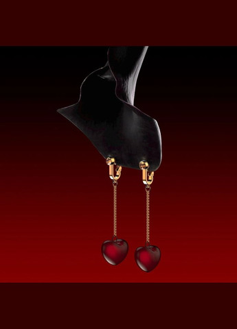 Пестисы на соски с колокольчиками в форме вишен Water Chiming Bells, чернокрасные UPKO (299486243)