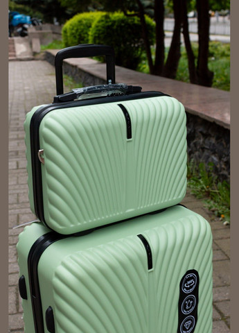 Кейс на чемодан пластиковый, цвет голубой Wings 120 (324072207)