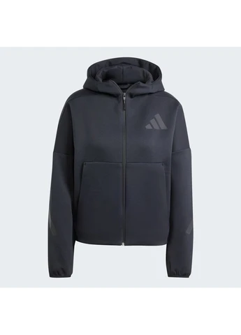Толстовка Z.N.E. Full-Zip Hoodie Black JE7848 adidas (401631661)