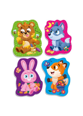 Пазлы мягкие Лесные звери RK6010-06 Roter Kafer (293971836)