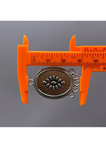 Коннектор металлический «Медальон» 21х33 мм, цвет. Plus-plus (352752359)