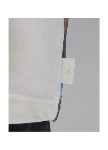Белая мужская футболка t-shirt 85 ss white/multi Air Jordan