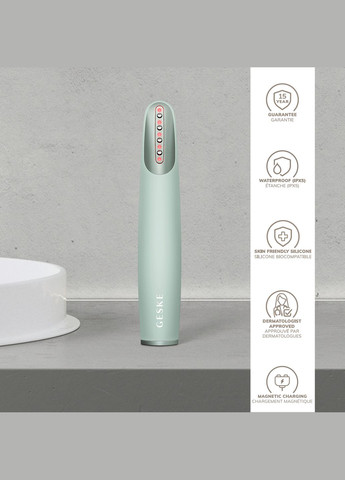 Пристрій для зміцнення і тонізації шкіри обличчя Skin Firming Wand 7в1 green GESKE (341525945)