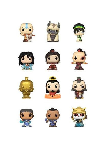 Фігурка Bitty Pop! Mystery Bitty Pop! Avatar The Last Airbender; Фанко Поп Біті містері поп; Аватар: Аніме фігурка Funko (350350000)