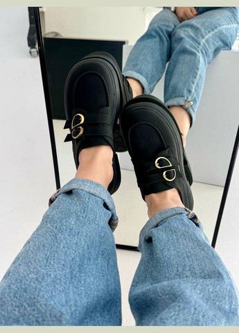 Vakko Лофери лофери чорний з штучна шкіра, — всесезон (303190693)