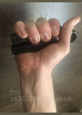 Эспандер кистевой металлический 112,5кг (250 LB), с накладками, черный No Brand (313859909)