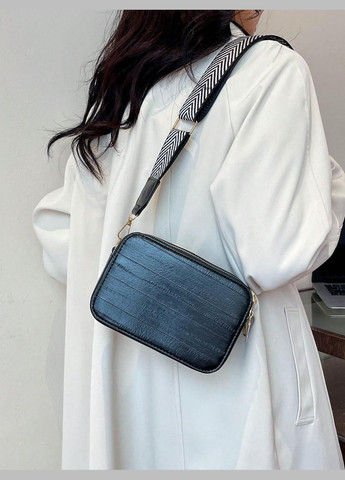 Жіноча сумка 8529 крос-боді чорна No Brand (306709471)