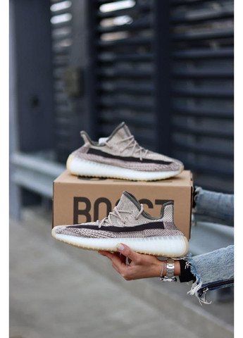 Чорні Осінні кросівки чоловічі adidas yeezy boost 350 zyon адідас ізі буст No Brand