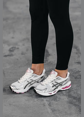 Кроссовки женские Asics Gel-Kayano 14 grey pink | Асикс Гель-Каяно серые розовые No Brand серые всесезоны (315018931)