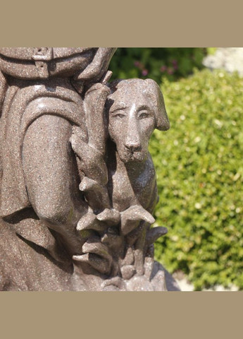 Садова статуя Богиня полювання Артеміда граніт 84x34x27 см (ССПГ12041-1 Червоний) Гранд Презент (285720638)