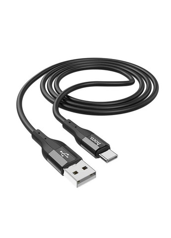 Кабель TypeC Creator silicone charging data cable X72 3A білий 1 м Hoco (293945085)