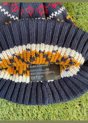 Женская зимняя шапка с узорами C&A (305569919)