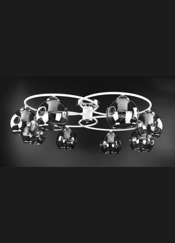 Люстра потолочная на 8 лампочек 26170 Белый 20х70х70 см. Sunnysky (364497358)