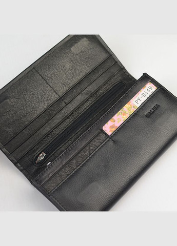Гаманець жіночий класичний чорний шкіряний на магнітах Balisa (305821985)