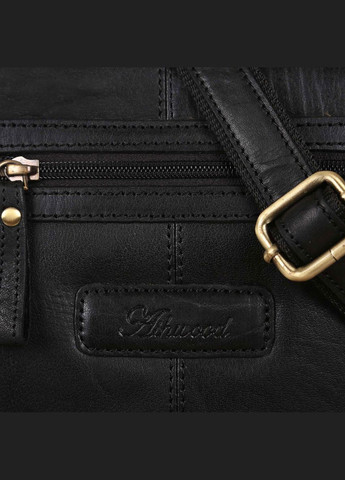 Маленька шкіряна сумочка через плече чоловіча G31 Black Ashwood (303831618)
