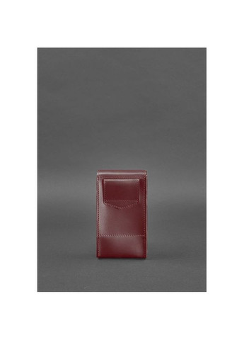 Сумочка для телефону жіноча через плече шкіряна 2шт Mini Бордовий BlankNote (302009027)