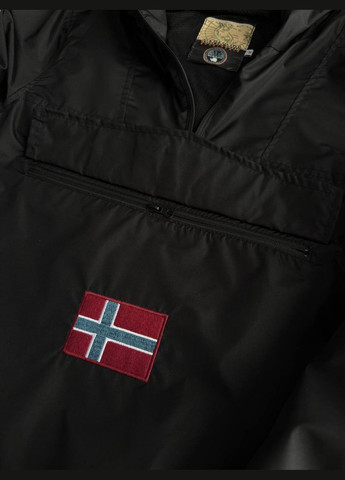 Черная демисезонная ветровка No Brand