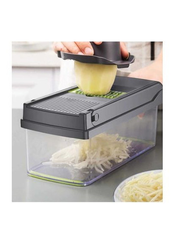 Ручна овочерізка мультислайсер для подрібнення овочів та фруктів, тертка для дому універсальна No Brand (361669369)