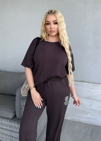 Костюм жіночий трійка літній (футболка + шорти + штани) No Brand (338182245)