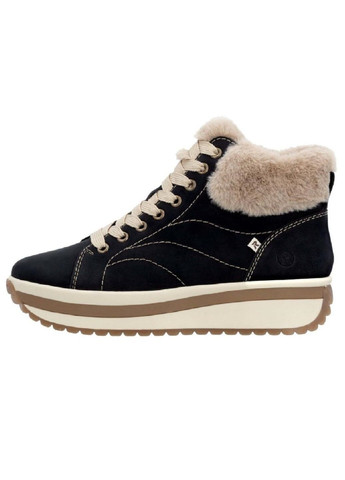 Зимние ботинки Rieker из натурального нубука