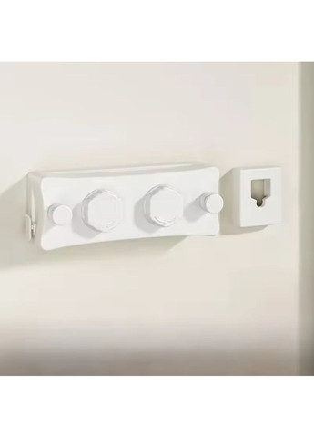 Сушилка для белья настенная веревка/трос двойная с фиксатором 5м AC2505D4 No Brand (358497476)