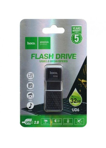 Флэш Память UD6 32 GB, USB 2.0 Hoco (368698093)