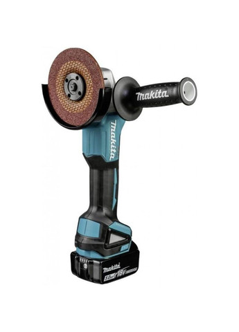 Аккумуляторная угловая бесщеточная шлифмашина DGA504RTJ + 2 акб 18V 5 Ah + З/У DC18RC + кейс MakPac болгарк (4006) Makita (298575588)