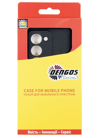 Чехол-накладка Carbon для Xiaomi Redmi 15 Black (DG-KM-163) + защитное стекло DENGOS (369723119)