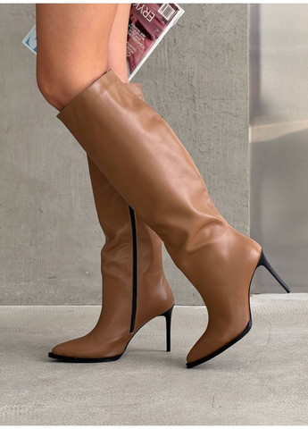 высокие сапоги No Brand