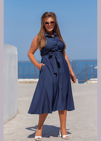 Синя сукня джинсова жіноча Milani