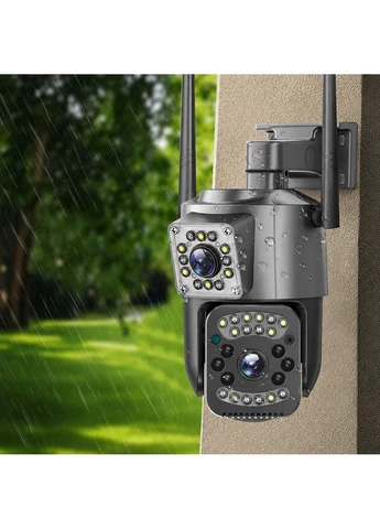 Уличная камера с двумя объективами SC03 V380pro ART 8761 поддержка 4G Dogus (392446300)
