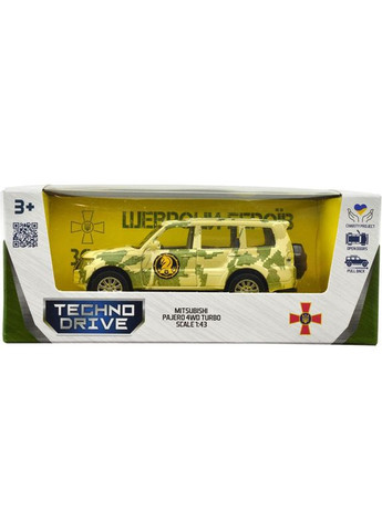 Модель Шеврони Героїв Mitsubishi Pajero 4WD Turbo 47 ОМБр (250361M) TechnoDrive (307436945)