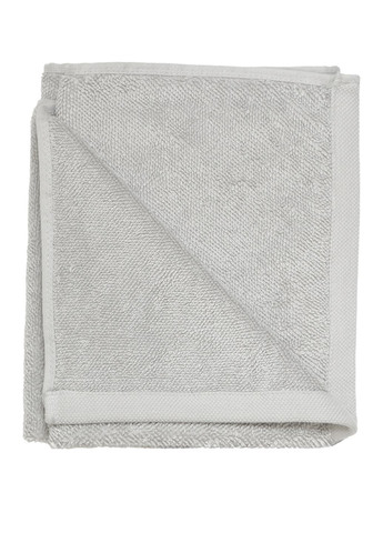 Рушник "Дотик" 90x150 см MVM однотонний світло-сірий