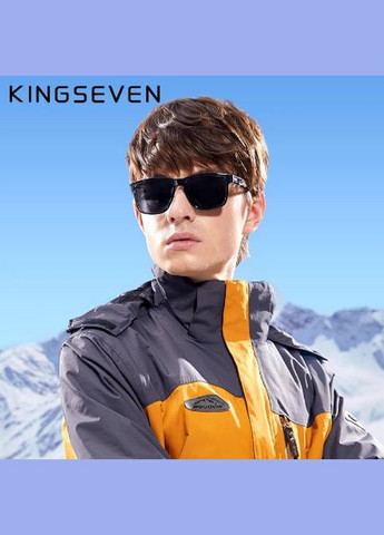 Брендовые солнцезащитные очки Wayfarer с поляризованными линзами N752 DESIGN KINGSEVEN (299332673)