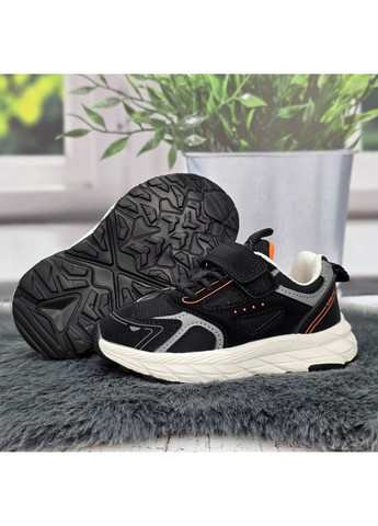 Черные демисезонные детские кроссовки для мальчика черные демисезонные Jong Golf