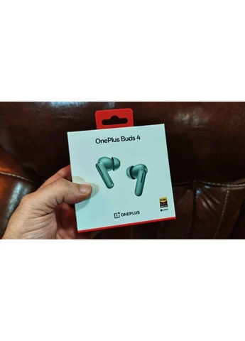 Наушники беспроводные Buds 4 Zen Green (зелёные) ANC 2 драйвера 11 + 6 мм OnePlus (375660531)