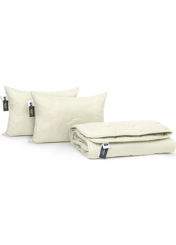 Ковдра Набір Eco-Soft всесезонний №1698 Eco Light Pink Ковдра + под (2200002655521) Mirson (390928495)