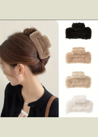 Шпилька крабик из меха 10 см China (366221728)