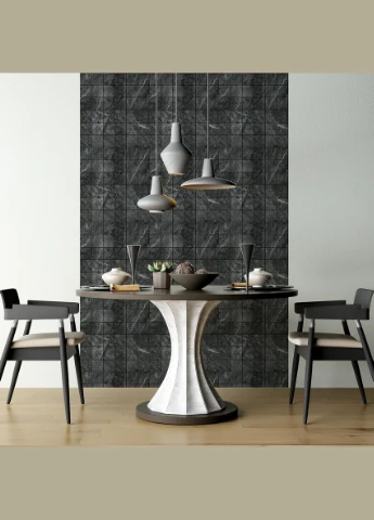 Самоклеюча PET мозаїка 30x30CMx4MM (D) SW-00001660 Чорний Sticker Wall (298284706)