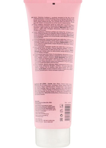 Крем-кондиціонер для тонкого волосся з екстрактом бамбука Purify Volume Conditioner 1000ml (160497-31643) Kaaral (368662039)