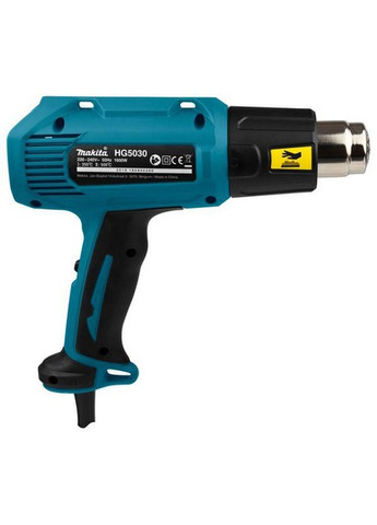 Строительный фен HG5030K (1600Вт, 40 мм) термовоздуходувка с двумя режимами работы (4570) Makita (295039746)