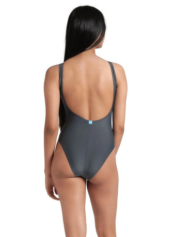Комбинированный летний женский купальник team stripe swimsuit u back (007058-550) размер Arena