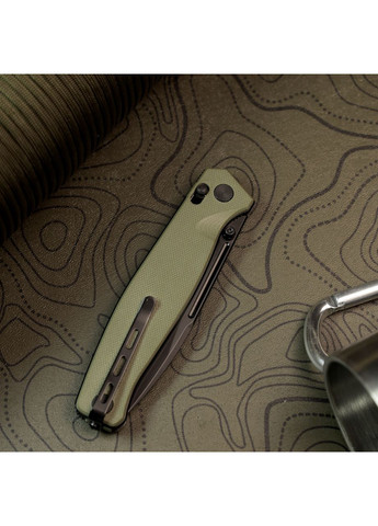 Нож складной Huginn Tactical | Black Blade 7652GB Real Steel (361149029)