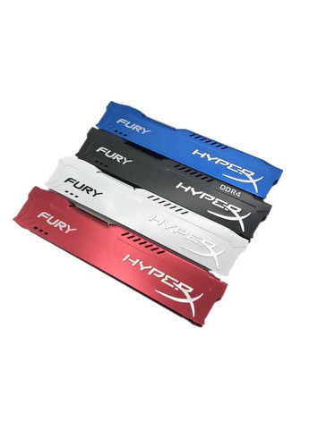 Радіатор алюмінієвий для оперативної пам'яті DDR2, DDR3 DDR4 White +Термопрокладка HyperX (300523743)