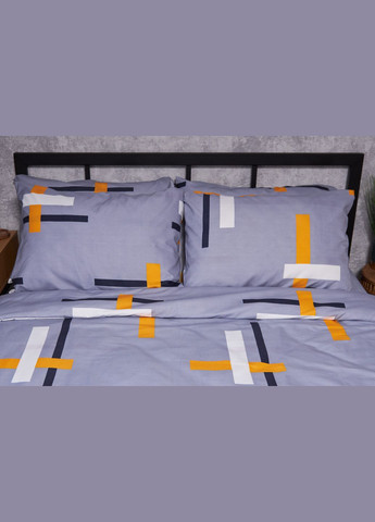 Комплект постельного белья Полисатин Premium евро 200х220 наволочки 2х70х70 (MS-820002835) Moon&Star marigold (288044055)