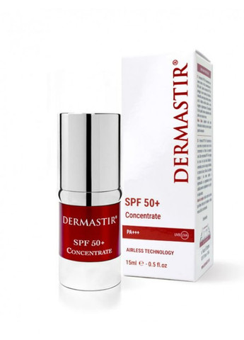 Dermastir Сонцезахисний концентрат SPF 50+ Concentrate 15ml — Крем, Франція (329447899)