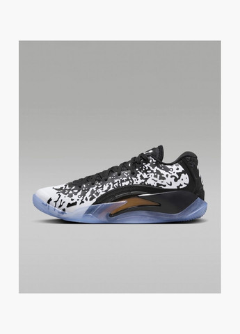 Черные всесезонные кроссовки унисекс zion 3 basketball shoes black/white dr0675-018 Air Jordan