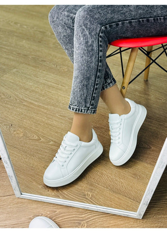 293 Кросівки Шкіряні Білі Hengji білі демісезони (317831804)