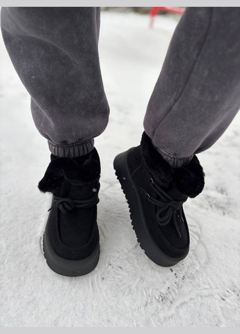 Уги на завязках из натуральной замши No Brand (311505927)